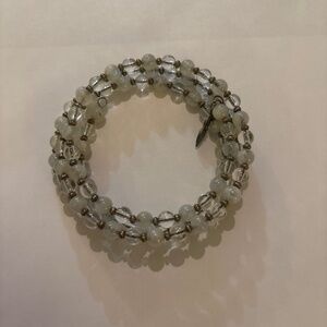 Moon stone bracelet or ankle bracelet wrap hand made